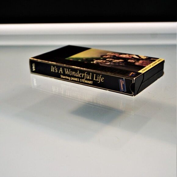 It's A Wonderful Life VHS Tape 1992 Movie Blockbuster Classics James Stewart - Picture 4 of 4
